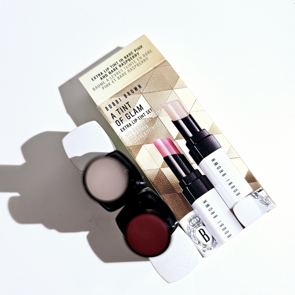 Bobbi Brown a Tint Of Glam Extra Lip Tint Set New LE - Picture 3 of 5